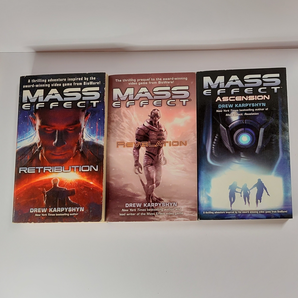 Mass Effect Book Set By Drew Karpyshyn